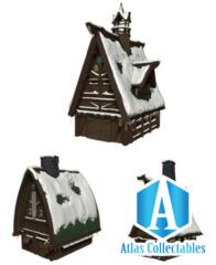 Wizkids D&D Minis: Icons of the Realms Papercraft Set Icewind Dale Ten Towns